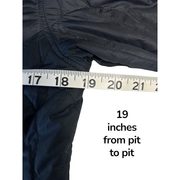 Spyder Women’s Quilted Zip-Up Jacket Black Size 4 US / 34 EU – Lightweight Warm - Picture 6 of 7